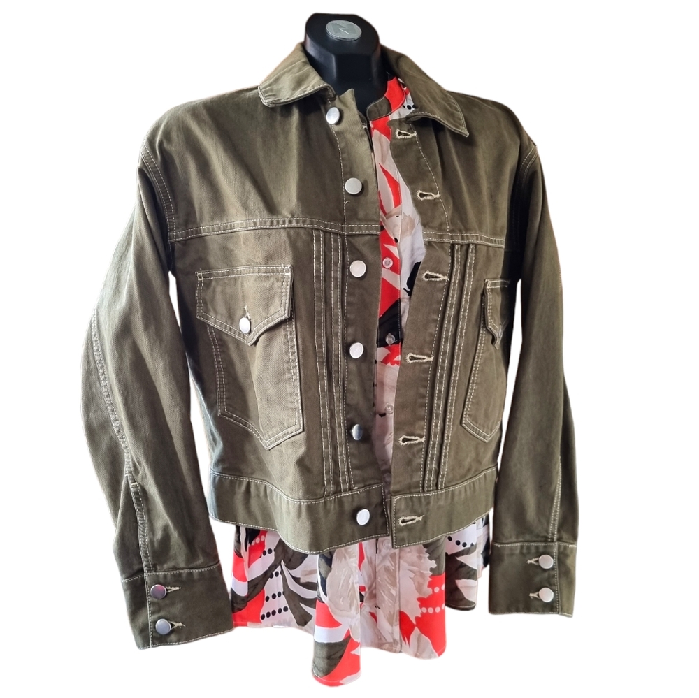 Topshop Oversized Denim Jacket